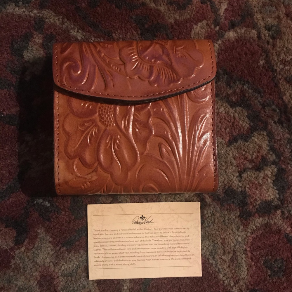 Patricia Nash leather wallet